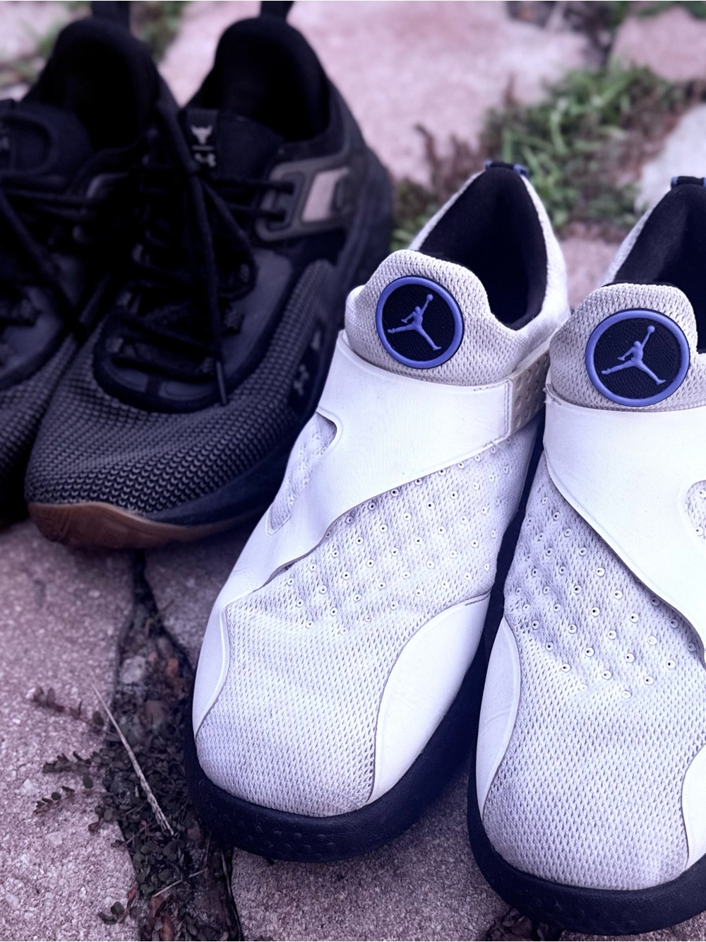 Jordan /under armour training shoe bundle